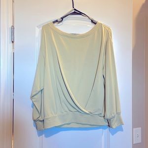 Lululemon Fleece Sweatshirt (Yellow Green)